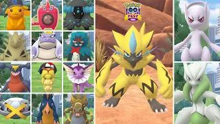 Thumbnail: Mega Mewtwo X & Y, Zeraora & INSANE Shiny Luck in Pokemon GO FEST!
