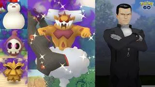 Thumbnail: Giovanni & Shiny Shadow Tandorus Takeover in Pokemon GO!