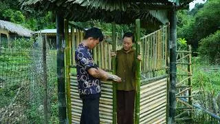 Thumbnail: A Busy Day: MrThang and Nhi Finished the New Gate and Harvested Rose Apples.