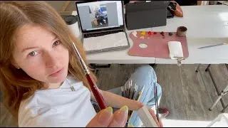 Thumbnail: First Artist Vlog: Deck the Walls 🎄