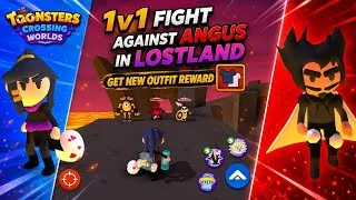 Thumbnail: Fight 1v1 Against Angus In Lostland | Free Reward | Toonsters Crossing Worlds 
