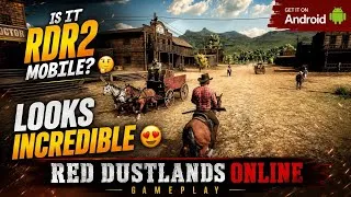 Thumbnail: This Game Exactly Look Like RDR2 Must Try Once 😍 | Red Dustlands Online Gameplay (Android)