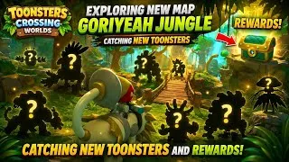 Thumbnail: Exploring New Map Goriyeah Jungle And Catching New Types Of Toonsters 😍 | Toonsters Crossing Worlds 