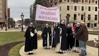 Thumbnail: Nuns for Trump against socialism. Lansing MI, dec. 23 2020.