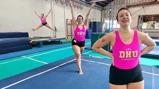 Thumbnail: I TRIED GYMNASTICS