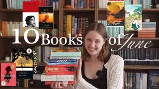 Thumbnail: 10 Books I read this Summer | East of Eden, Han Kang & unpopular opinions