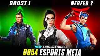 Thumbnail: Best Character Combinations for Esports (OB54) | Healing , Attacking & Defensive Meta !