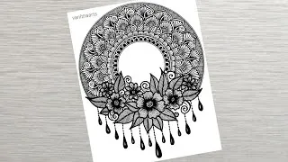 Thumbnail: How to draw Mandala for Beginners | Mandala Art Step-by-Step Tutorial #floraldesign #vanithaarts
