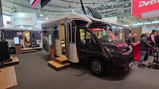 Thumbnail: 98k seven metre motorhome. Dethleffs T6817 EB review in three minutes.
