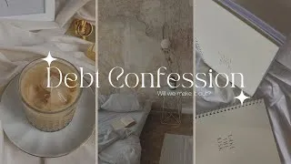Thumbnail: Debt Confession | Low Income Budget | Debt Payoff Journey | Living Off Of $3k A Month