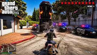 Thumbnail: GTA 5 - Franklin's Alta Street Shootout + Ten Star Escape