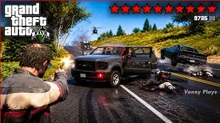 Thumbnail: Grand Theft Auto 5 - Trevor's Great Chaparral Road Shootout + 10 Star Escape
