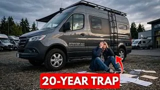Thumbnail: Never Finance a Camper Van This Way in 2026 (It's a Trap)