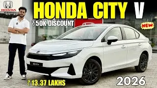 Thumbnail: Honda City 2026 New Model Detailed Review ✅ Honda City S Base Model New Price & Features 🔥