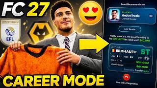 Thumbnail: NEW FC 27 CAREER MODE GAMEPLAY - It’s Actually Good?