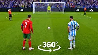 Thumbnail: Cristiano Ronaldo VS Lionel Messi (VR 360° 4K Video) Penalty