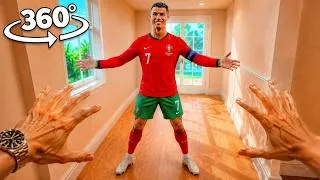 Thumbnail: Cristiano Ronaldo BROKE Into YOUR HOUSE… RUN NOW! (VR 360° 4K Video)