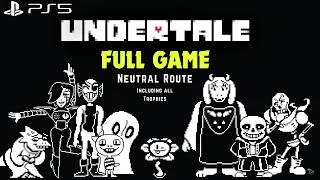 Thumbnail: UNDERTALE Full Game PS5 Walkthrough [Neutral Route] (All Trophies)  No Commentary [1440p]