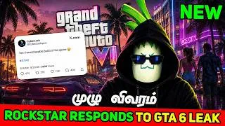 Thumbnail: Rockstar Responds To GTA 6 Leak | GTA 6 Full game Leaked
