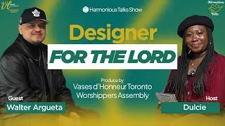 Thumbnail: HARMONIOUS TALKS - S03:1 Designer for the Lord – Walter Argueta’s Story