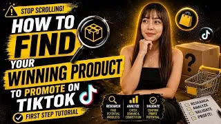 Thumbnail: How To Find Your TikTok Winning Product (1st Step)
