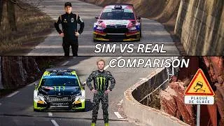 Thumbnail: How realistic is Assetto Corsa Rally? Onboard vs Oliver Solberg in Monte Carlo 0.3 update