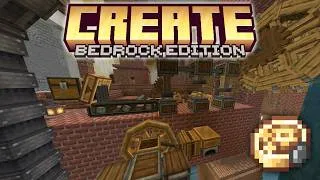 Thumbnail: Create FREE Add-On (MCPE) Bedrock Minecraft