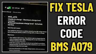 Thumbnail: HOW TO FIX TESLA MODEL 3 ERROR CODE BMS A079 (EASY FIX)
