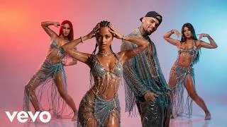 Thumbnail: Chris Brown ft Tyla - Water Wet Body (Lyric Video)