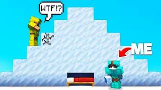 Thumbnail: I Built The LARGEST Ice Bedwars Defense