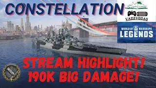 Thumbnail: Constellation Stream Highlight - An American Battlecruiser? World of Warships: Legends PS5 Xbox S/X