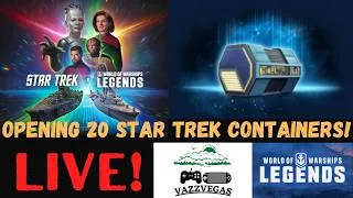 Thumbnail: Opening 20 Star Trek Replicator Crate II's Live | July 2026 | World of Warships: Legends