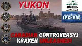 Thumbnail: Let's Play Yukon - Canadian Controversy & Kraken! | World of Warships: Legends PS5 XBOX Series S/X