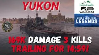 Thumbnail: Let's Play Yukon - 169K Damage 3 Kills | World of Warships: Legends PS5 XBOX - Nail Biter Ending!