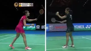 Thumbnail: Carolina Marin vs Saina Nehwal   Final All England Open 2015 Highlights HD