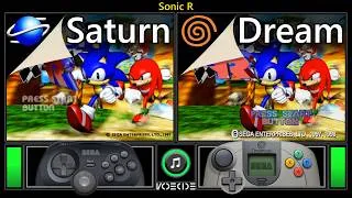 Thumbnail: Sonic R (Sega Saturn vs Dreamcast) Real Hardware Comparison
