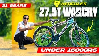 Thumbnail: 27.5T Hercules Warcry | MTB 21 Gears ( Under ₹16,000/-)