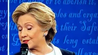 Thumbnail: A FLY land's on Hillary Clinton's face during the Debate