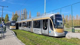 Thumbnail: 🇧🇪🚊9️⃣ Cab Ride  - STIB/MIVB Brussels - Line 9 Roi Baudouin/Koning Boudewijn to Groot-Bijgaarden