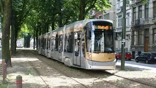 Thumbnail: 🇧🇪🚊4️⃣➕️3️⃣Cab Ride -  STIB-BRUSSELs Combined lines 4/3 Stalle,P Hallept, Churchill. 01-04-2024