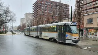 Thumbnail: 🇧🇪🚊8️⃣1️⃣ Cab Ride  STIB-Brussels - Line 81 Marius Renard to Montgomery. Recorded end of March 2024