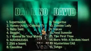 Thumbnail: Damiano David / Måneskin with TIMESTAMPS - TOP Playlist by VeaNa