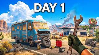 Thumbnail: DAY 1 in the NEW Most UNIQUE Post-Apocalyptic Road Trip Survival Game...