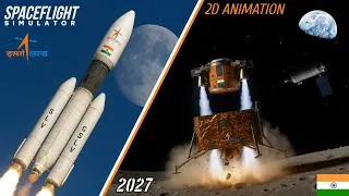 Thumbnail: ISRO Chandrayaan 4 Moon Mission India 1st Lunar Sample Return To Earth In Spaceflight Simulator
