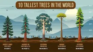 Thumbnail: Top 10 Tallest Trees Ever Recorded 🌲 (Hyperion & Other Giants) | Animation