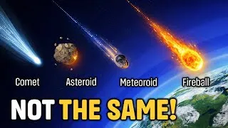 Thumbnail: Comets, Asteroids, Meteors & Meteorites Explained | Space Animation (updated version)