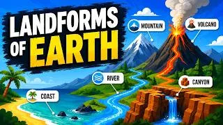 Thumbnail: Landforms of Earth Explained - How Nature Shapes Our Planet | Animation