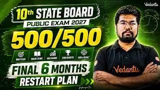 Thumbnail: 10th Public Exam | 6 Months Study Plan | TN State Board Public Exam 2026 | Yazhiniyan Sir