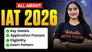 Thumbnail: How to Join IISERs ? Complete Guide to IAT 2026 | Eligibility, Strategy & Admission Process