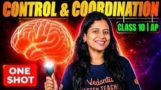 Thumbnail: Control and Coordination ONE-SHOT | Class 10 AP Biology | Sunaina Mam